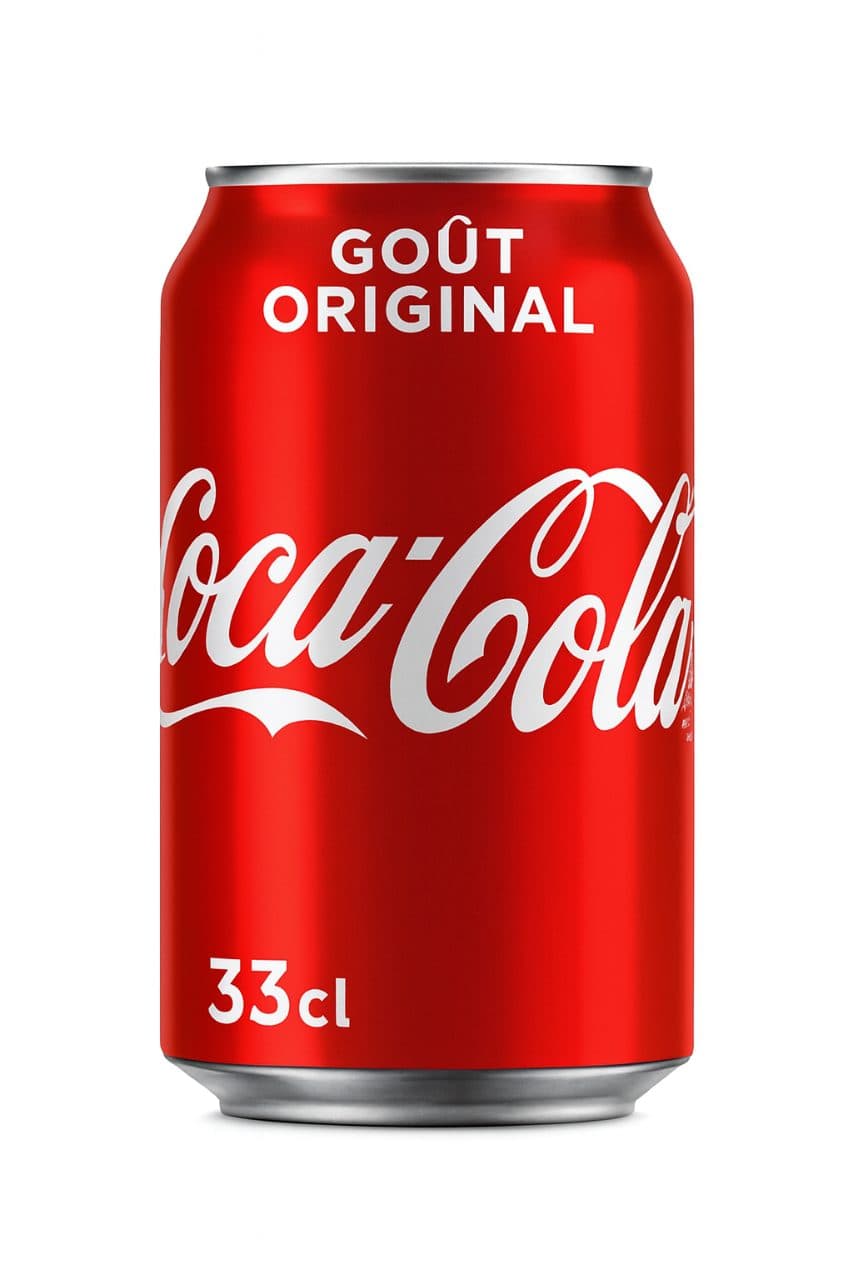 Coca en canette