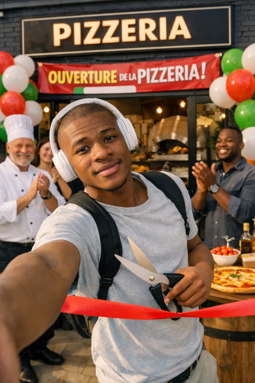 Inauguration de Santa Pizzeria